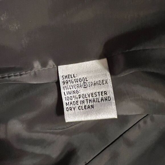 Talbots stretch wool blazer made in Italy size 12 - Picture 4 of 5